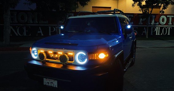 fj headlights